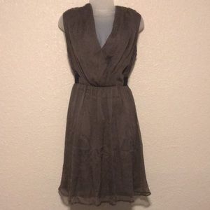 Olive green dress